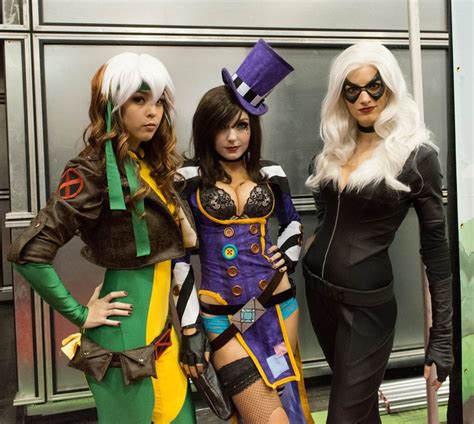 Monika Lee Rogue Jessica Nigri Mad Moxxi Katie George Black Cat