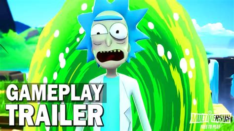 MultiVersus RICK Rick Morty Gameplay Trailer YouTube