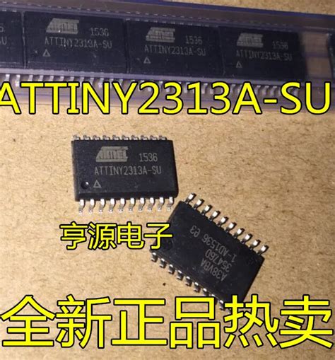 100 New Original Attiny2313a Attiny2313a Su Attiny2313 20su Sop 20