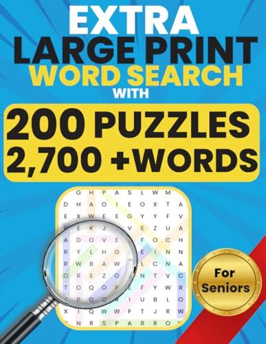 I Tested Extra Large Print Word Search And Here S Why It S Perfect For