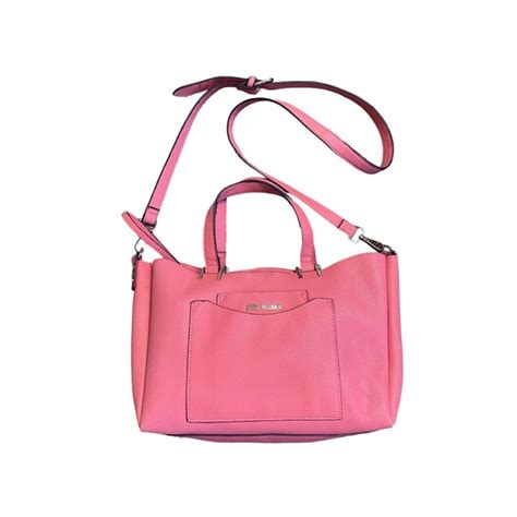 Steve Madden Bags Steve Madden Pink Pebbled Faux Leather Parker