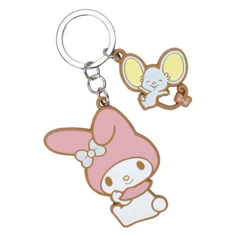 Bioworld Merchandising. My Melody & Flat Keychain