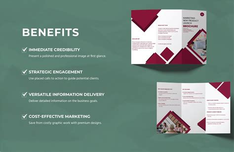 Marketing New Product Launch Brochure Template in Word, PDF - Download | Template.net