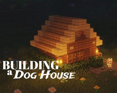 Minecraft dog house designs