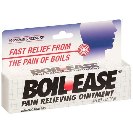 Boil-Ease Ointment Maximum Strength Oz, 46% OFF