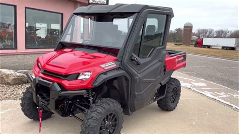 2022 Honda Pioneer 1000 3 Deluxe With Hard Cab Youtube