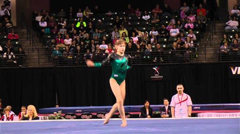 Maria Kharenkova Floor Exercise Finals 2012 Kelloggs Pacific Rim