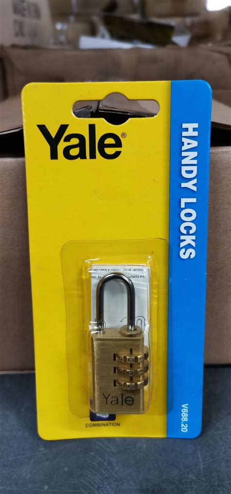 YALE RESETTABLE COMBINATION PADLOCK V688 20 BRASS Lazada PH