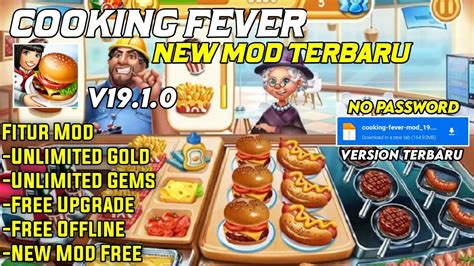 Game Masak Terbaik Di Hp Android Cooking Fever Mod Versi Terbaru