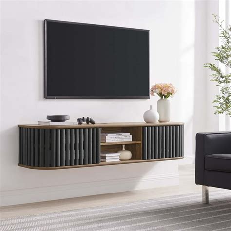 Fortitude 63" Wall-Mounted TV Stand - Walmart.com