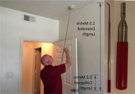 Smoke Detector Pole