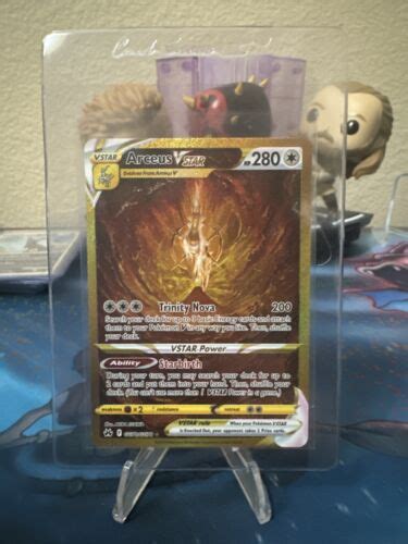 ARCEUS V STAR GG70 GG70 Full Art Secret Rare Pokemon TCG Crown Zenith