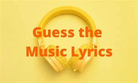 50 Guess The Lyrics Quiz Questions & Answers 2024