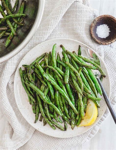 Grilled Green Beans With A Simple Garlic Soy Seasoning