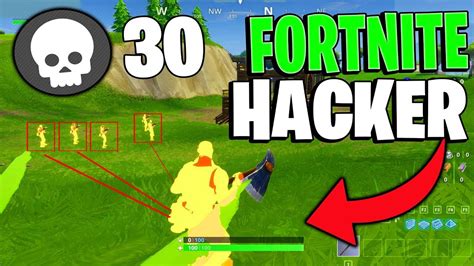 Fortnite HACKER Macht 30 KILLS In Einer Runde YouTube