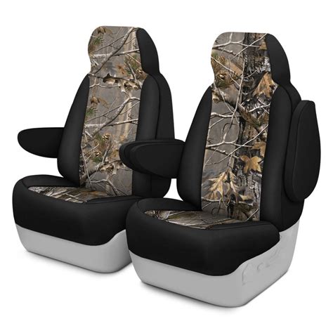 Saddleman® 328029 21 Realtree™ Camo 1st Row Ap With Black Custom Seat Covers