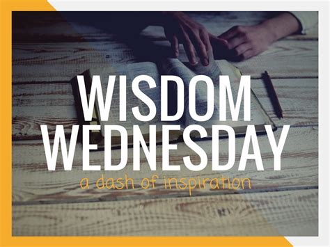 Wisdom Wednesday January 24 Vincent Woodard