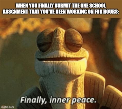 Finally Inner Peace Imgflip