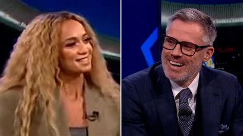 Kate Abdo S Boyfriend Malik Scott Hits Back At Jamie Carragher Loyal