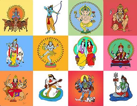 Selected Hindu Deities List - Kathleen Karlsen