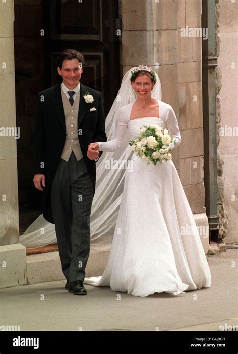 Royalty Lady Sarah Armstrong Jones Und Daniel Chatto Hochzeit St Stephen Walbrook Kirche