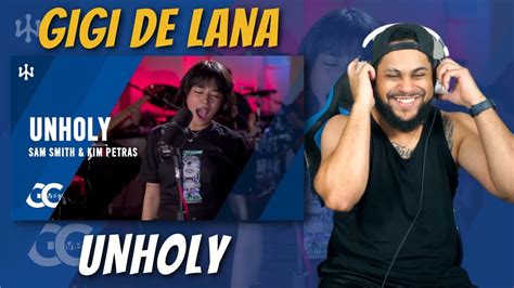 Gigi De Lana Sam Smith Unholy Cover Reaction Youtube