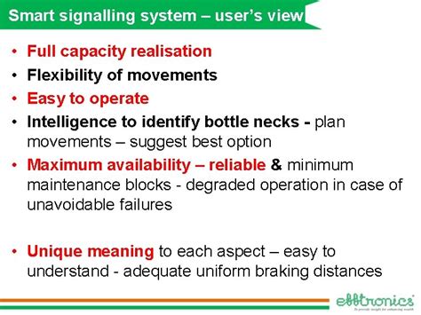 A Smart Signalling System For Indian Railways Smart