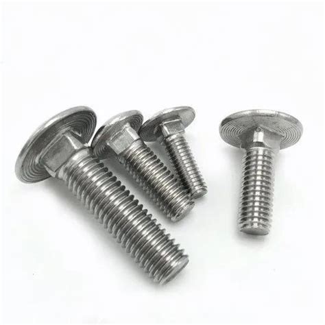 Stainless Steel Carriage Bolts at Rs 15/piece | Stainless Steel Carriage Bolt in Vasai | ID ...