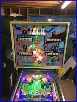 1973 Jubilee Pinball Game Pinball Machines