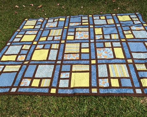 Stained Glassdenim Quilt Pattern Quilt Patterns Pdf Quilt Pattern Denim Quilt Patterns