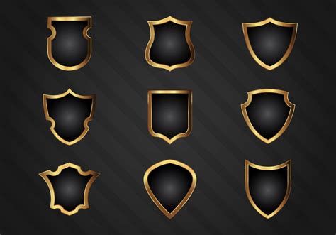 Free Vector Shield Shapes At Vectorified Collection Of Free