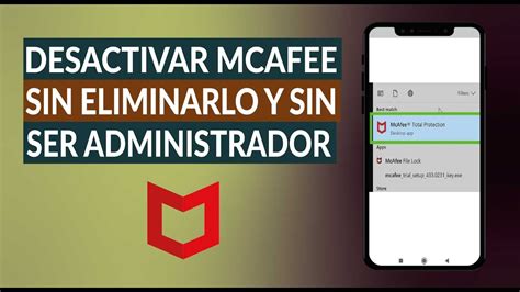 Desactivar Mcafee