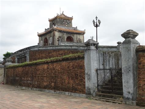 Zdjęcia Hue Thua Thien Hue Fragment Murów Miasta Wietnam