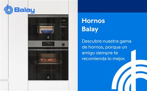 Balay Horno X Cm Control Comfort Asistente De Limpieza