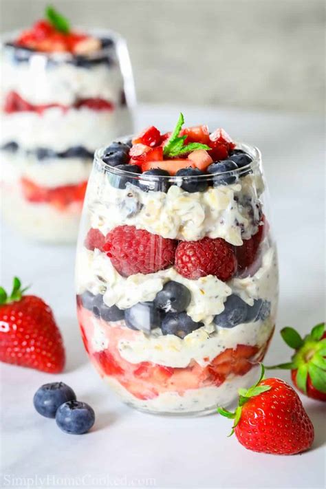 Muesli Yogurt Parfait With Berries VIDEO Simply Home Cooked