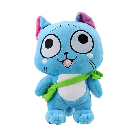 27cm cat plush Happy cat cute plush cartoon doll toy FAIRY TAIL ...