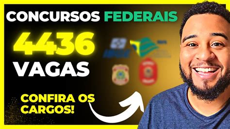 Novos Concursos Federais Autorizados Milhares De Vagas Super