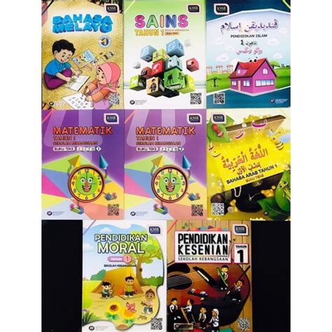 BUKU TEKS TAHUN 1 KSSR SEMAKAN SEKOLAH KEBANGSAAN Shopee Malaysia