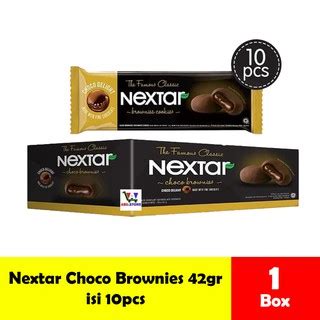 Jual Nextar Nanas Nastar Cookies Coklat Choco Brownies Box 10pcs X