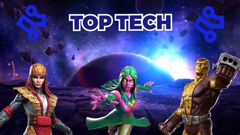 Top Tech Les Meilleurs Champions Tech Marvel Contest Of Champions Youtube