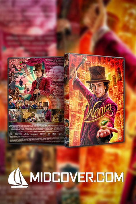 Wonka 2024 Dvd Cover In 2024 Dvd Covers Dvd Cover