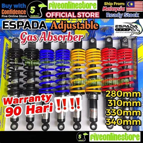 Espada Adjustable Gas Absorber Mm Mm Mm Mm Ex Wave