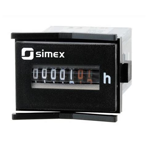 Hour Counter Slc Series Simex Sp Z O O Time Analog