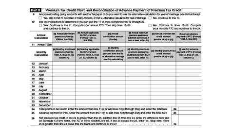 Form 8962 Irs Calculate Your Premium Tax Credit Ptc Smartasset