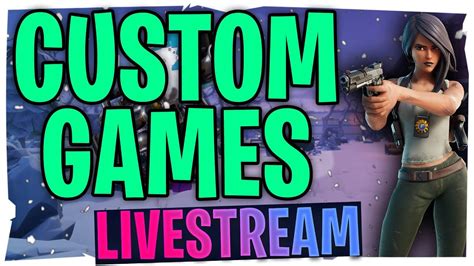 LIVE FORTNITECustom Games Mit Euch SOLO DUO TEAMS Abozocken