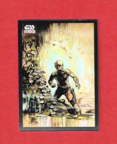 2023 Topps Star Wars Chrome Galaxy Wading Through The Swamp Base Set