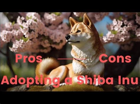 Pros And Cons For Adopting A Shiba Inu YouTube