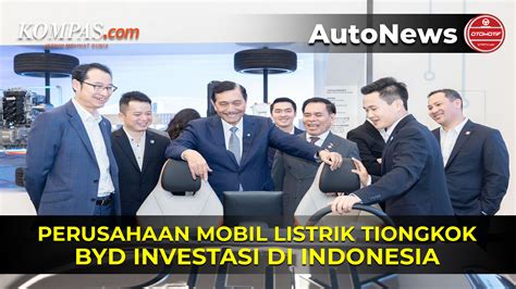 Teken Mou Byd Jajaki Investasi Mobil Listrik Di Indonesia