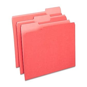 Red File Folders | Staples