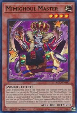 Mestre Mimicarniçal Yu Gi Oh MYP Cards